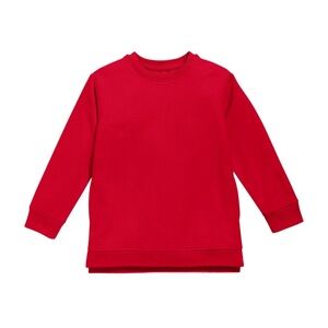 Primary Red Crewneck Sweatshirt Kids Size 6/7